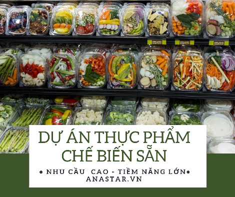 GIỚI THIỆU DỰ ÁN THỰC PHẨM CHẾ BIẾN SẴN