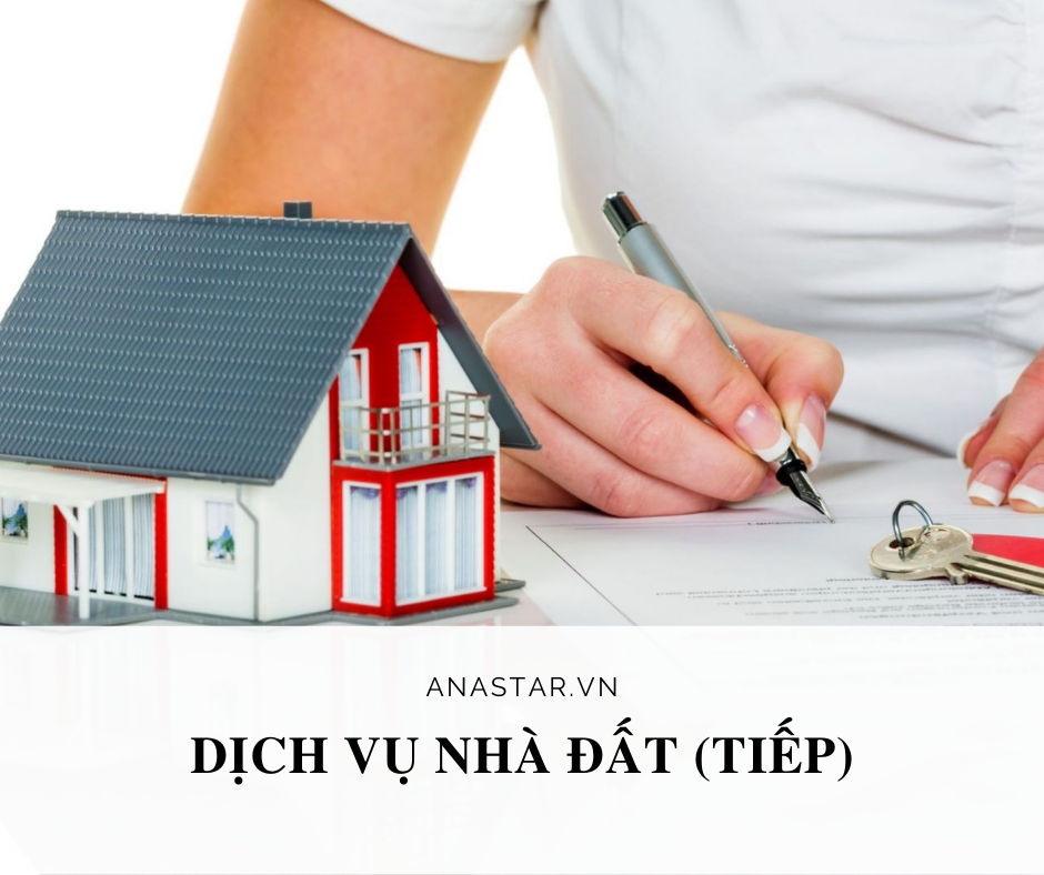 DỊCH VỤ VỀ NHÀ ĐẤT (TIẾP THEO)