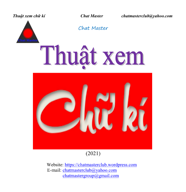 Cuốn sách Thuật xem chữ kí (2021)