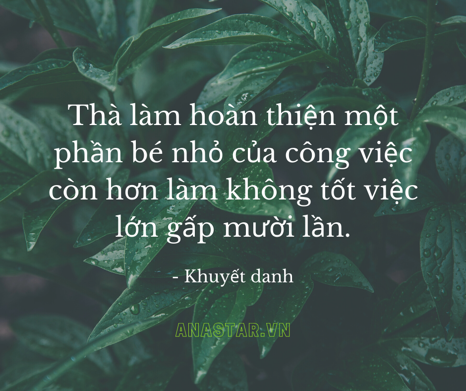 TÌM HIỂU VỀ LỢI ÍCH CỦA TÍNH TỈ MỈ