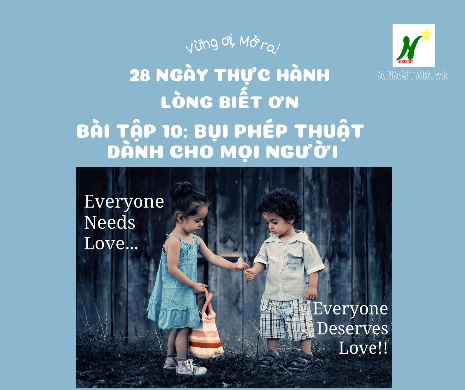 Tập 11 – Bài tập 10: Bụi phép thuật dành cho mọi người – Vừng Ơi Mở Ra!