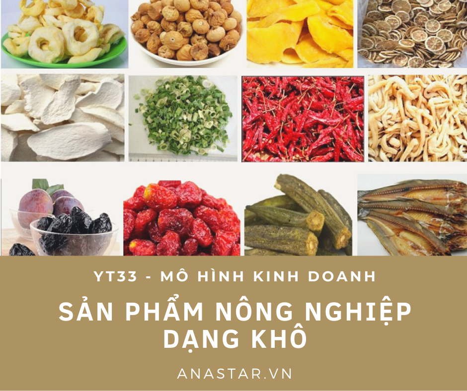 YT 33: MHKD SẢN PHẨM NÔNG NGHIỆP DẠNG KHÔ